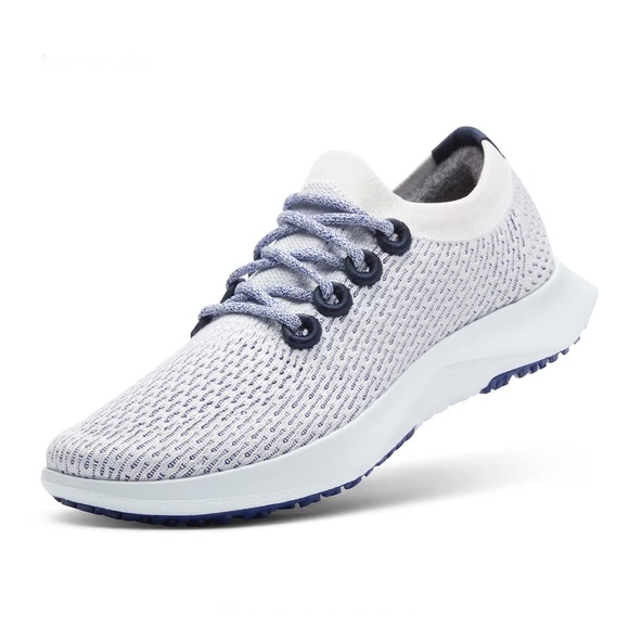 Allbirds Tree Dasher TD 2 Blizzard/Hazy Cobalt Sneakers